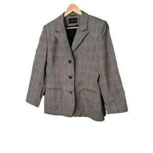 Georgio Saint Angelo Pure Wool Blazer Jacket‎ Size Petite 12 VTG